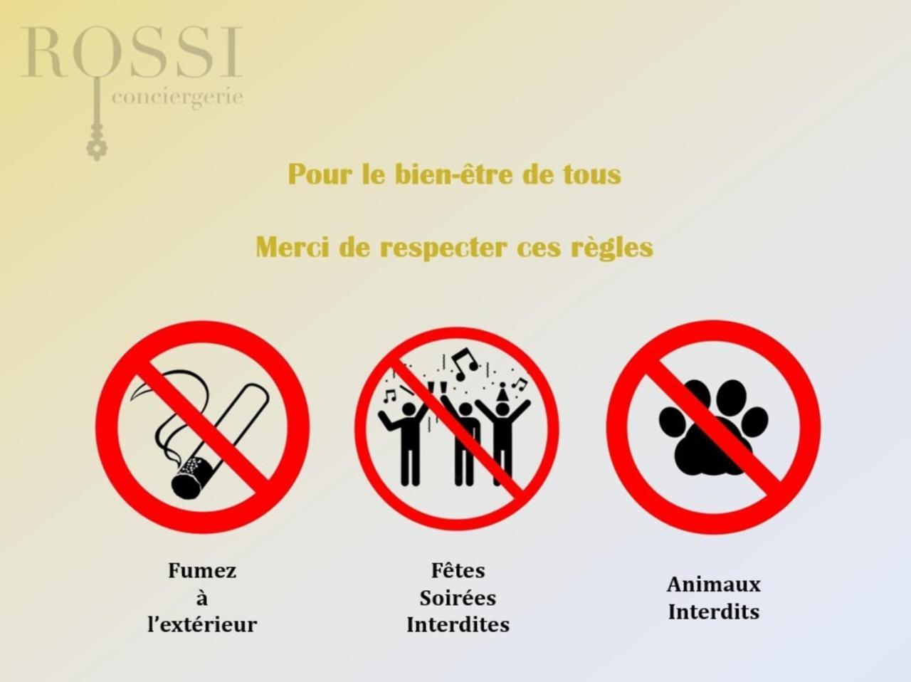 Agreable T2 Parking Prive 4 Personnes - Rossiconciergerie - Linge En Option